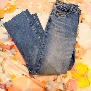 Zara Women's Boot Cut Blue Jeans